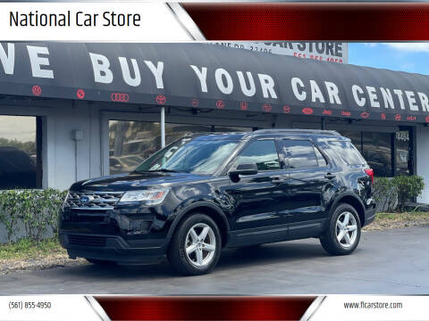 2018 Ford Explorer for sale at National Car Store in West Palm Beach FL