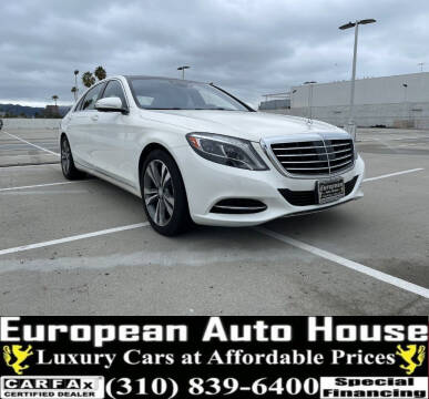 2016 Mercedes-Benz S-Class for sale at European Auto House in Los Angeles CA
