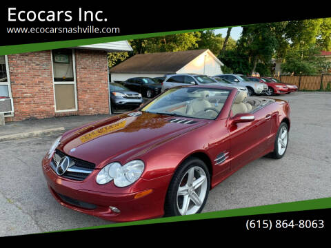 2005 Mercedes-Benz SL-Class for sale at Ecocars Inc. in Nashville TN