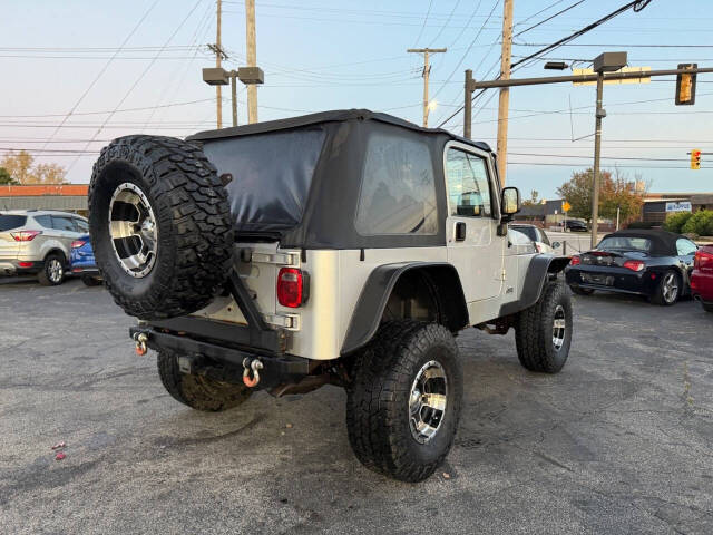 2003 Jeep Wrangler for sale at AVS AUTO GROUP LLC in CLEVELAND, OH