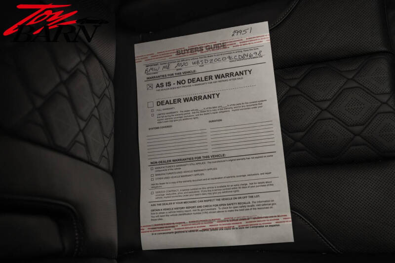 2020 BMW M8 Competition