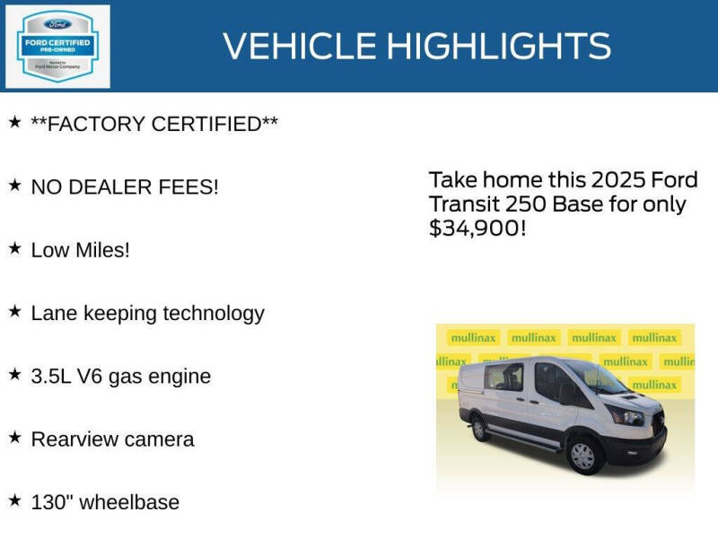 2025 Ford Transit