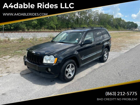 2007 Jeep Grand Cherokee for sale at A4dable Rides LLC in Haines City FL