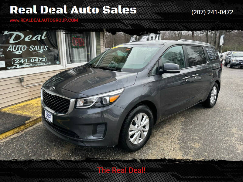 2016 Kia Sedona for sale at Real Deal Auto Sales in Auburn ME