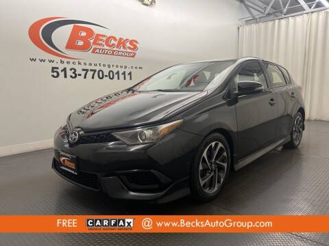 2016 Scion iM for sale at Becks Auto Group in Mason OH