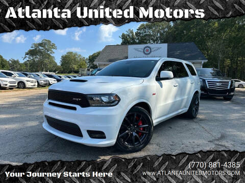 2018 Dodge Durango for sale at Atlanta United Motors in Jefferson GA