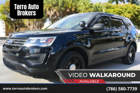 2018 Ford Explorer Police Interceptor Utility