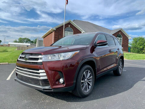 2019 Toyota Highlander for sale at HillView Motors in Shepherdsville KY