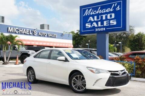 2017 Toyota Camry for sale at Michael's Auto Sales Corp in Hollywood FL