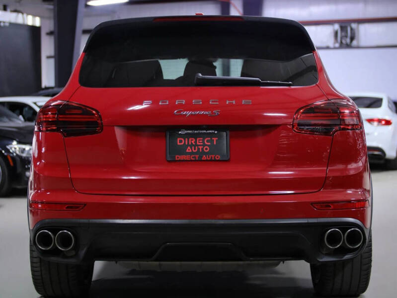 2018 Porsche Cayenne S