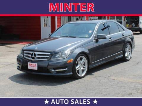2013 Mercedes-Benz C-Class for sale at Minter Auto Sales in South Houston TX