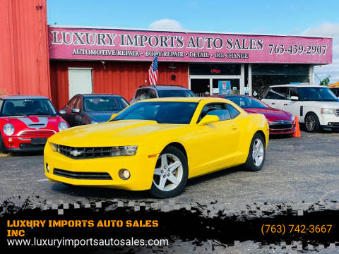 2012 Chevrolet Camaro for sale at LUXURY IMPORTS AUTO SALES INC in North Branch MN