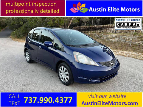 2012 Honda Fit for sale at Austin Elite Motors in Austin TX