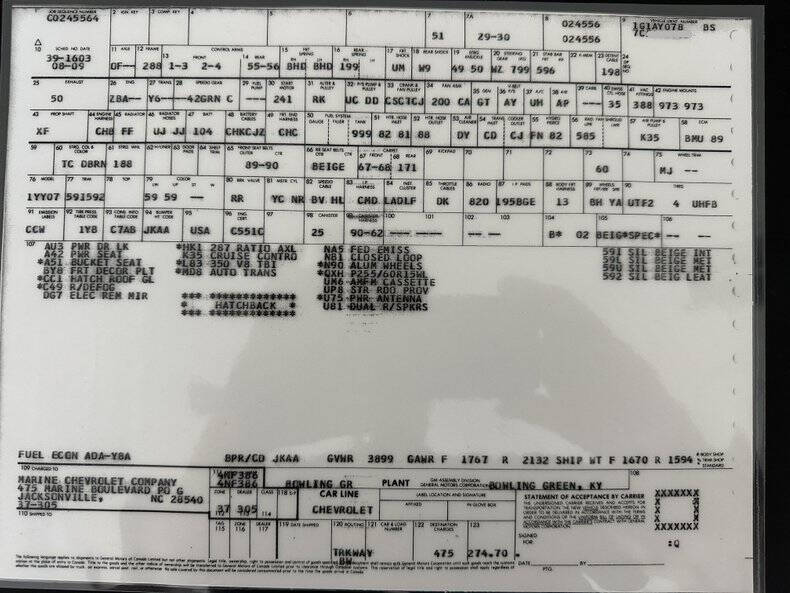 1982 Chevrolet Corvette Collector Edition