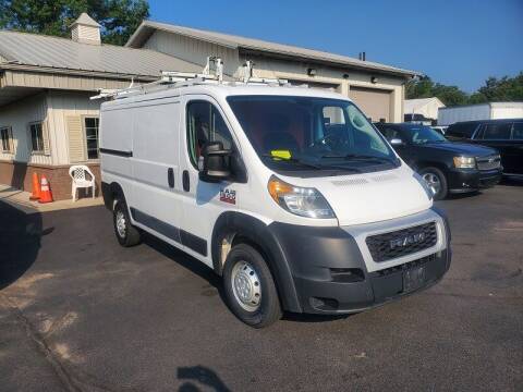 2019 RAM ProMaster for sale at Route 106 Motors in East Bridgewater MA