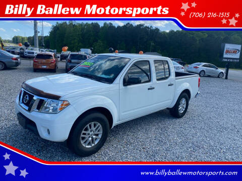 2017 Nissan Frontier for sale at Billy Ballew Motorsports in Dawsonville GA