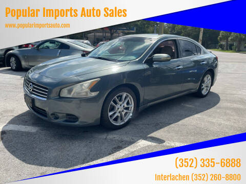 2009 Nissan Maxima for sale at Popular Imports Auto Sales - Popular Imports-InterLachen in Interlachehen FL