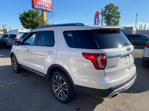 2017 Ford Explorer Platinum