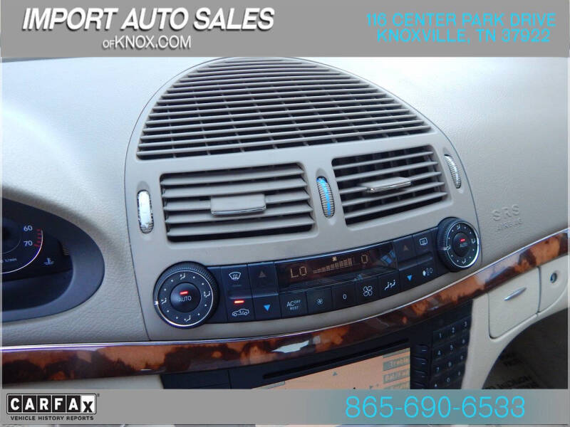2004 Mercedes-Benz E-Class E 500