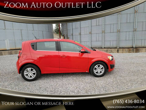 2012 Chevrolet Sonic for sale at Zoom Auto Outlet LLC in Thorntown IN