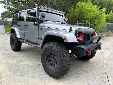 2013 Jeep Wrangler Unlimited for sale at E-Z Auto Finance in Marietta GA