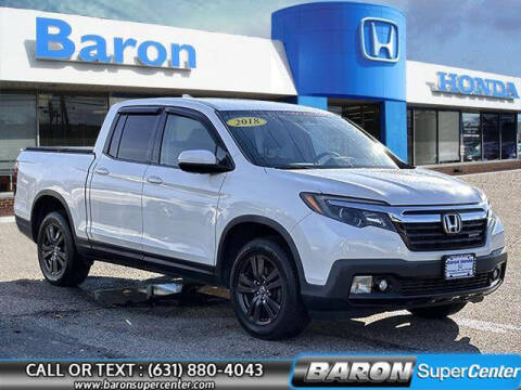 2018 Honda Ridgeline for sale at Baron Super Center in Patchogue NY