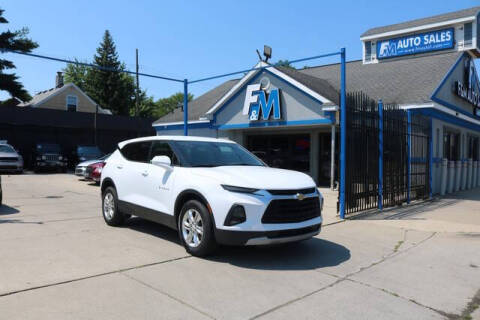 2020 Chevrolet Blazer for sale at F & M AUTO SALES in Detroit MI
