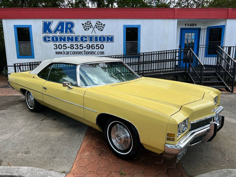 1972 Chevrolet Impala for sale at Kar Connection in Miami FL