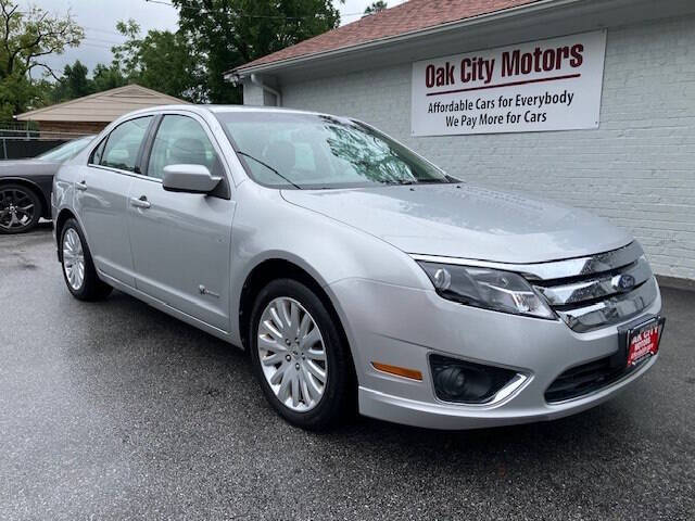 2010 Ford Fusion Hybrid for sale at Oak City Motors in Garner NC