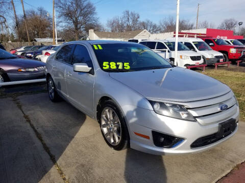 2011 Ford Fusion for sale at AMANA MOTORS in Tulsa OK