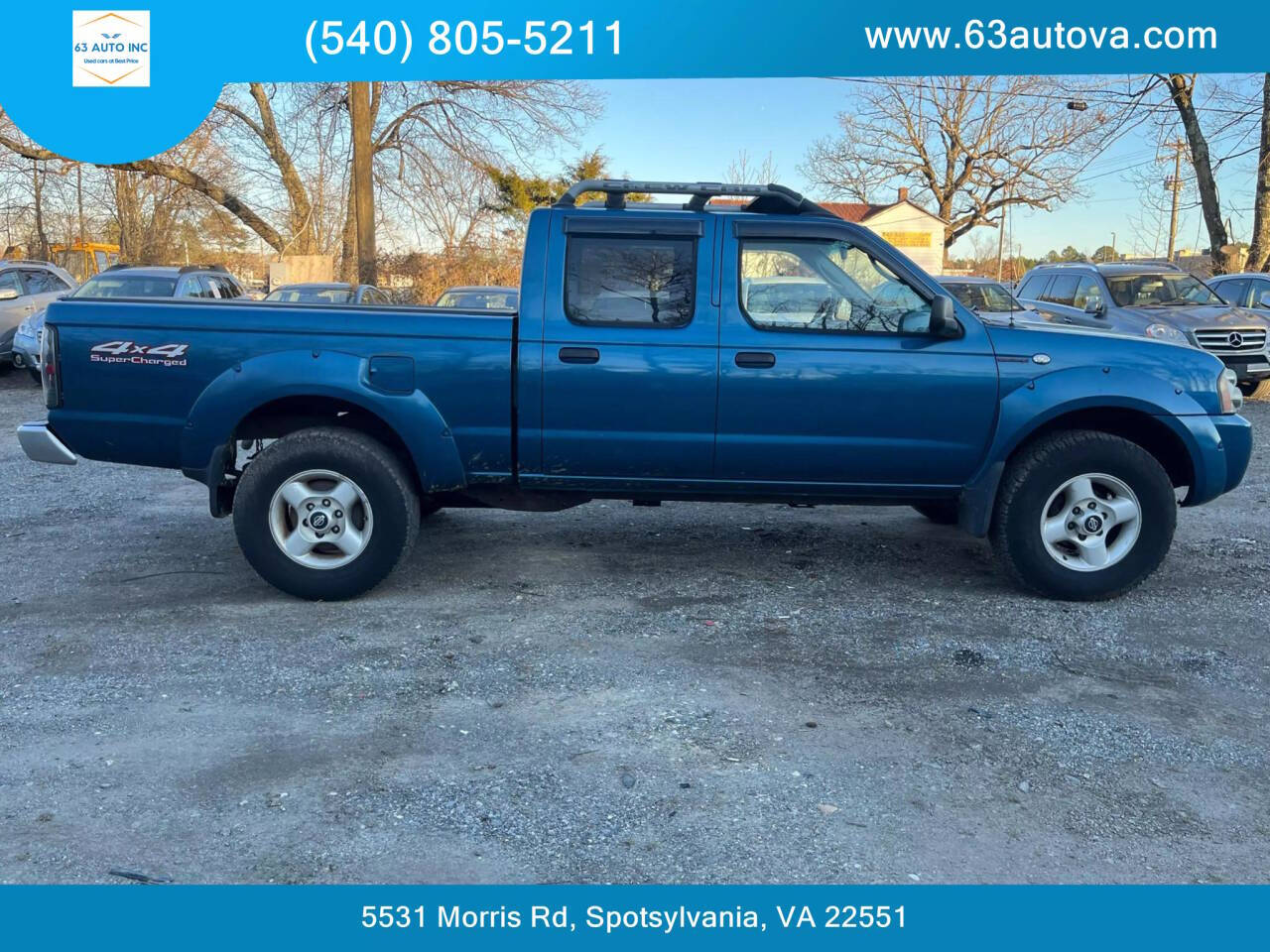 2002 Nissan Frontier for sale at 63 Auto Inc in Spotsylvania, VA