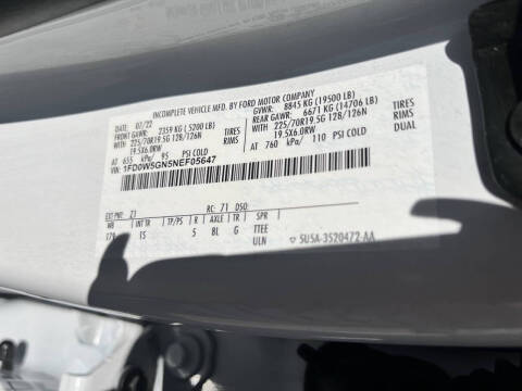 2022 Ford F-550 Super Duty