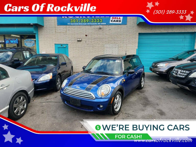 2009 MINI Cooper Clubman for sale at Cars Of Rockville in Rockville MD