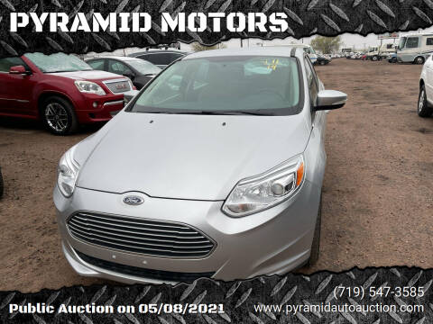 2014 Ford Focus for sale at PYRAMID MOTORS - Fountain Lot in Fountain CO