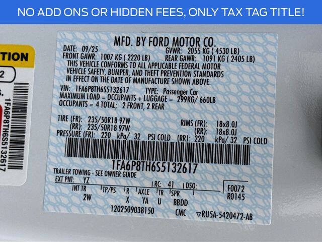 2025 Ford Mustang EcoBoost