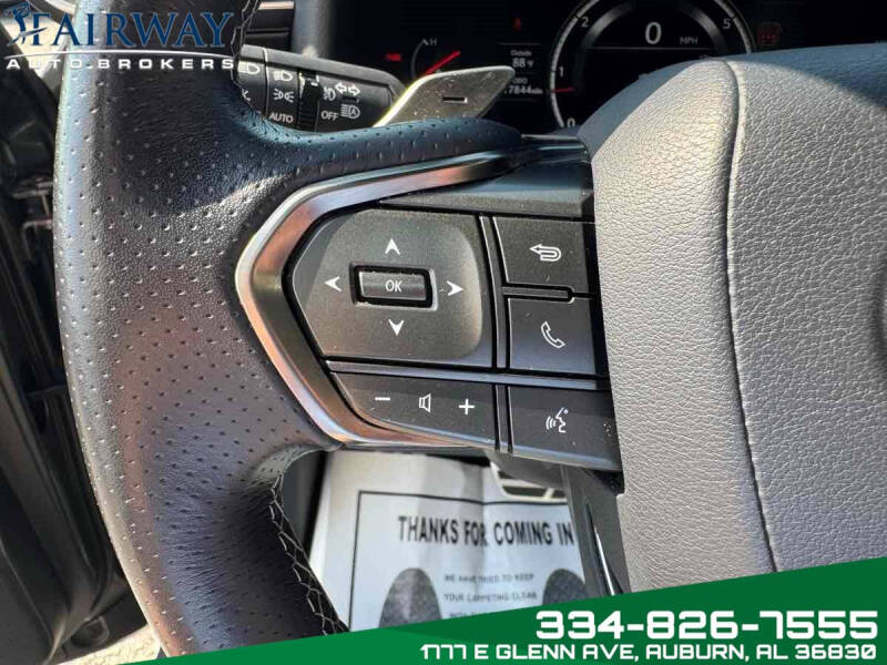 2023 Lexus LX 600 F SPORT Handling