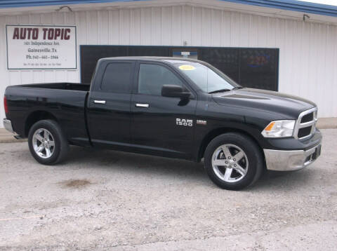 2014 RAM 1500 for sale at AUTO TOPIC in Gainesville TX