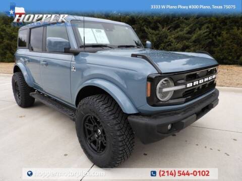 2022 Ford Bronco for sale at HOPPER MOTORPLEX in Plano TX