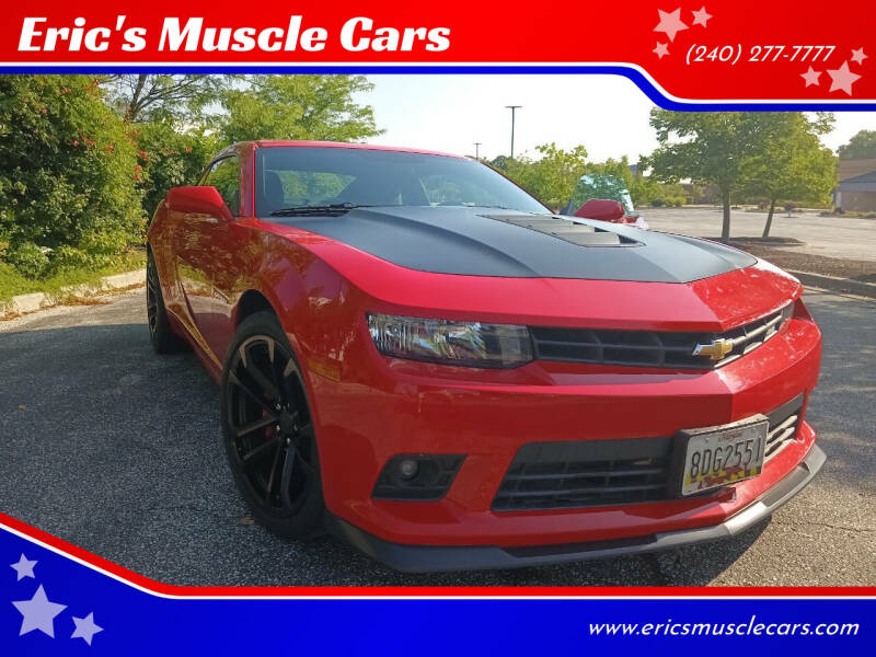 2015 Chevrolet Camaro for sale at Eric's Muscle Cars in Clarksburg MD