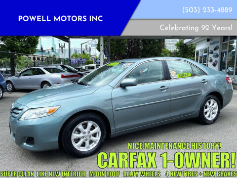 2011 Toyota Camry for sale at Powell Motors Inc in Portland OR