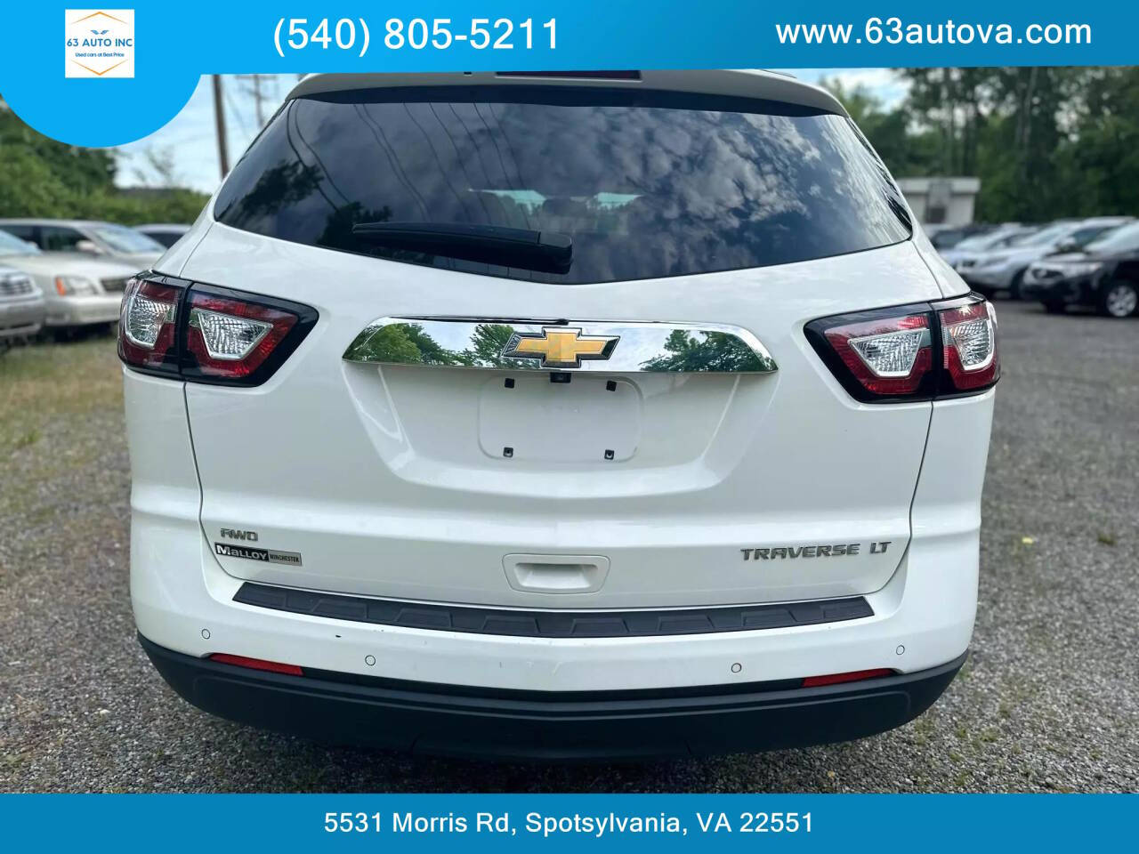 2014 Chevrolet Traverse for sale at 63 Auto Inc in Spotsylvania, VA