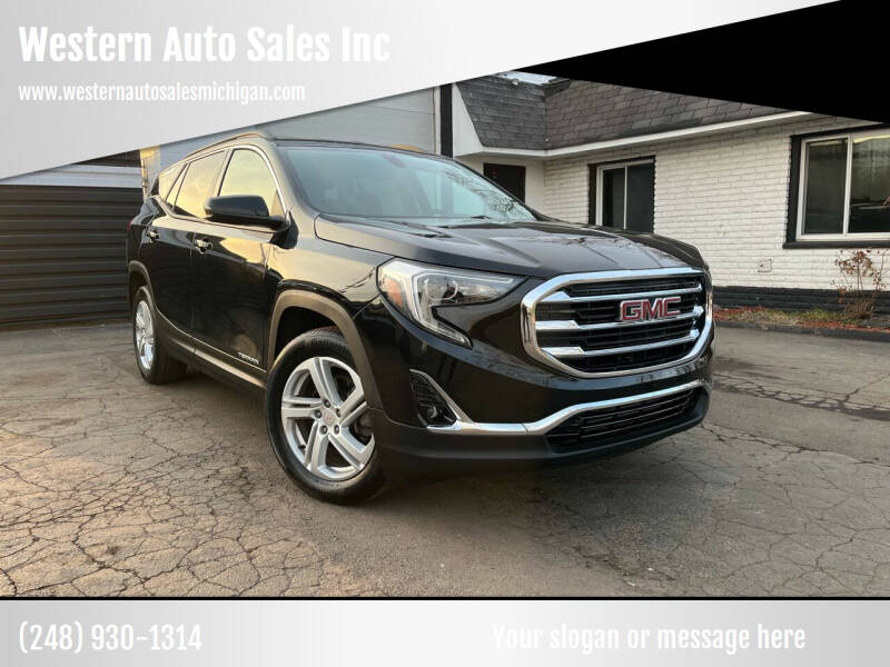 2018 GMC Terrain for sale at Western Auto Sales Inc in Farmington Hills MI