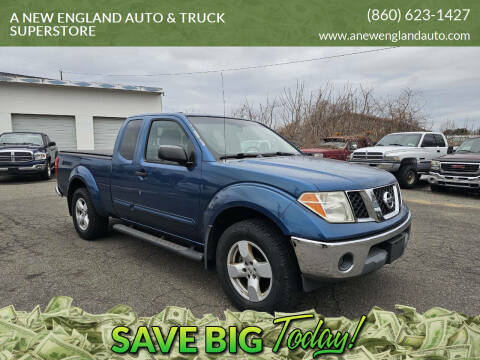 2005 Nissan Frontier for sale at A NEW ENGLAND AUTO & TRUCK SUPERSTORE in East Windsor CT