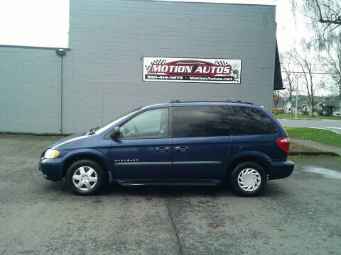 2001 Chrysler Voyager for sale at Motion Autos in Longview WA