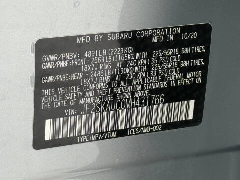 2021 Subaru Forester Limited