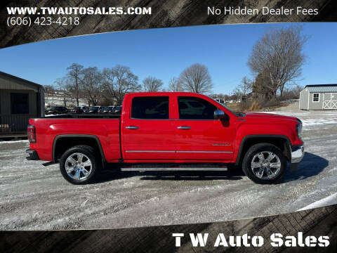 2016 GMC Sierra 1500 for sale at T W Auto Sales in Science Hill KY