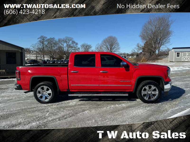 2016 GMC Sierra 1500 for sale at T W Auto Sales in Science Hill KY