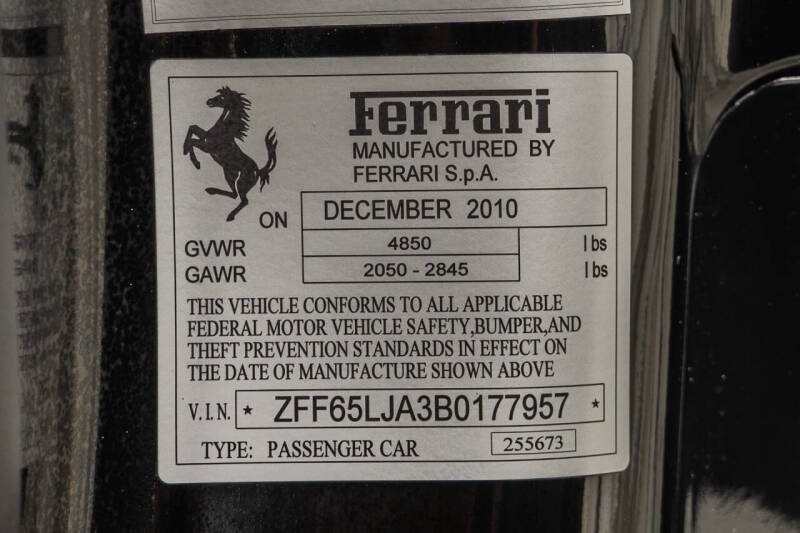 2011 Ferrari California