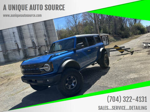 2022 Ford Bronco for sale at A UNIQUE AUTO SOURCE in Albemarle NC