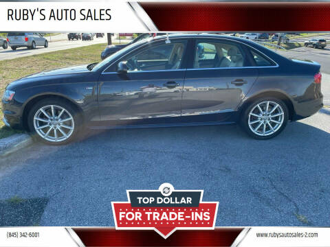 2014 Audi A4 for sale at RUBY'S AUTO SALES in Middletown NY